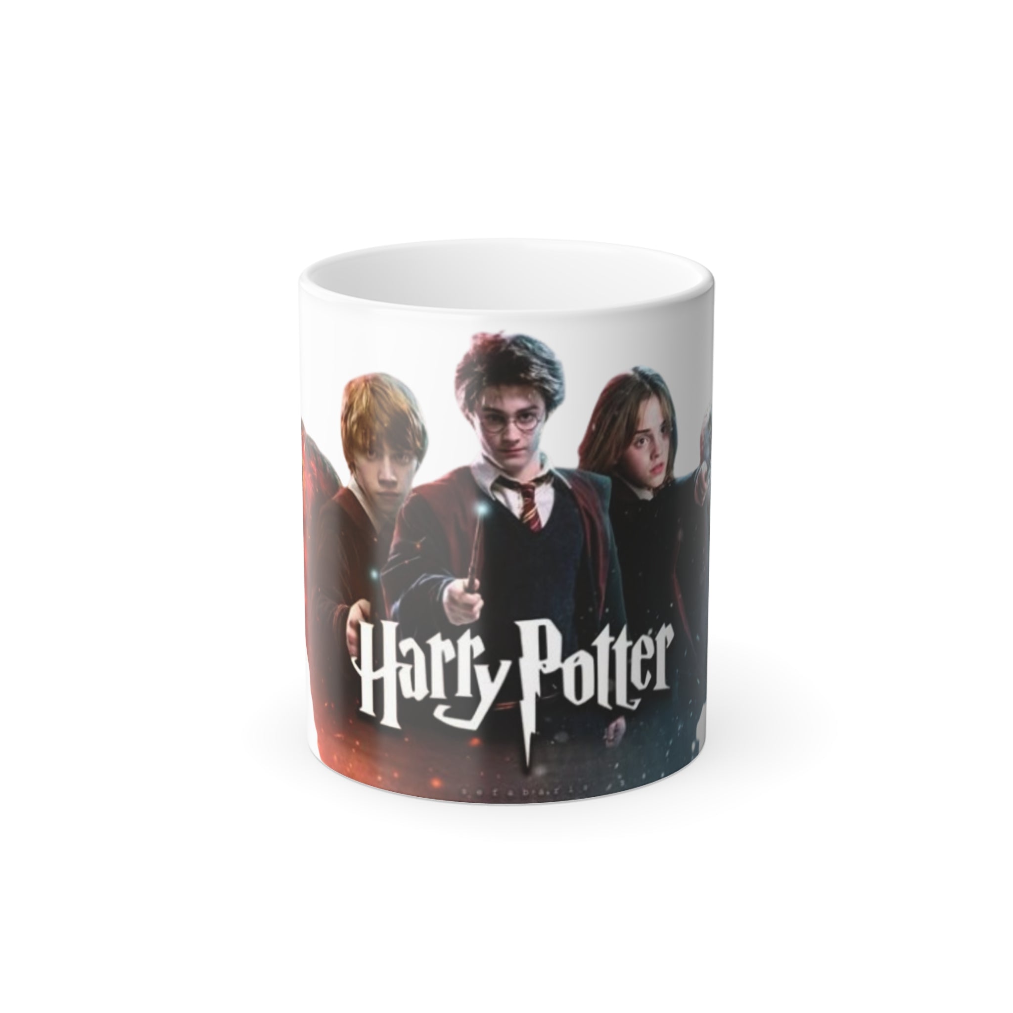 Harry Potter Color Morphing Mug, 11oz - Perfect Gift for Fans, Magical Drinks, Unique Collector's Item, Birthday Gift, Home Decor